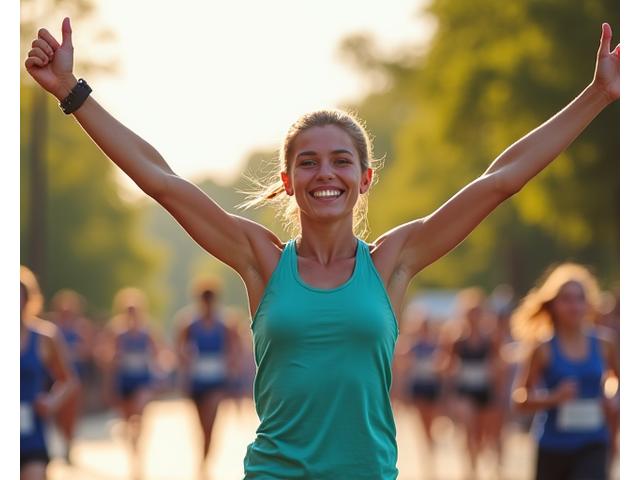 활기차게 운동하고 공부하는 대학생 박지영 씨의 모습